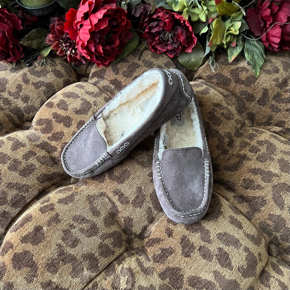 UGG Brown Ansley Moccasins Size 8